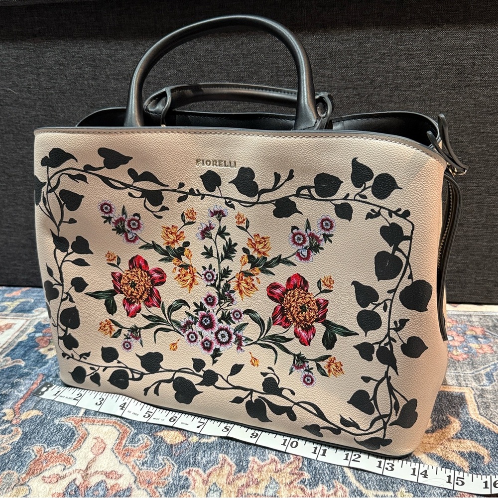 Fiorelli Floral Print Handbag - Picture 8 of 11